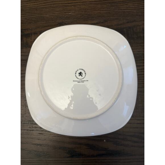 Royal Norfolk White Oval Dinner Plates – Set of 2 (10”) - Picture 3 of 8